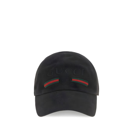 Sapcă Gucci neagră din bumbac