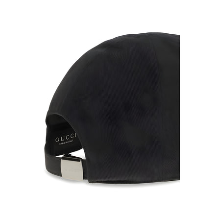 Gucci Black Cotton Cap