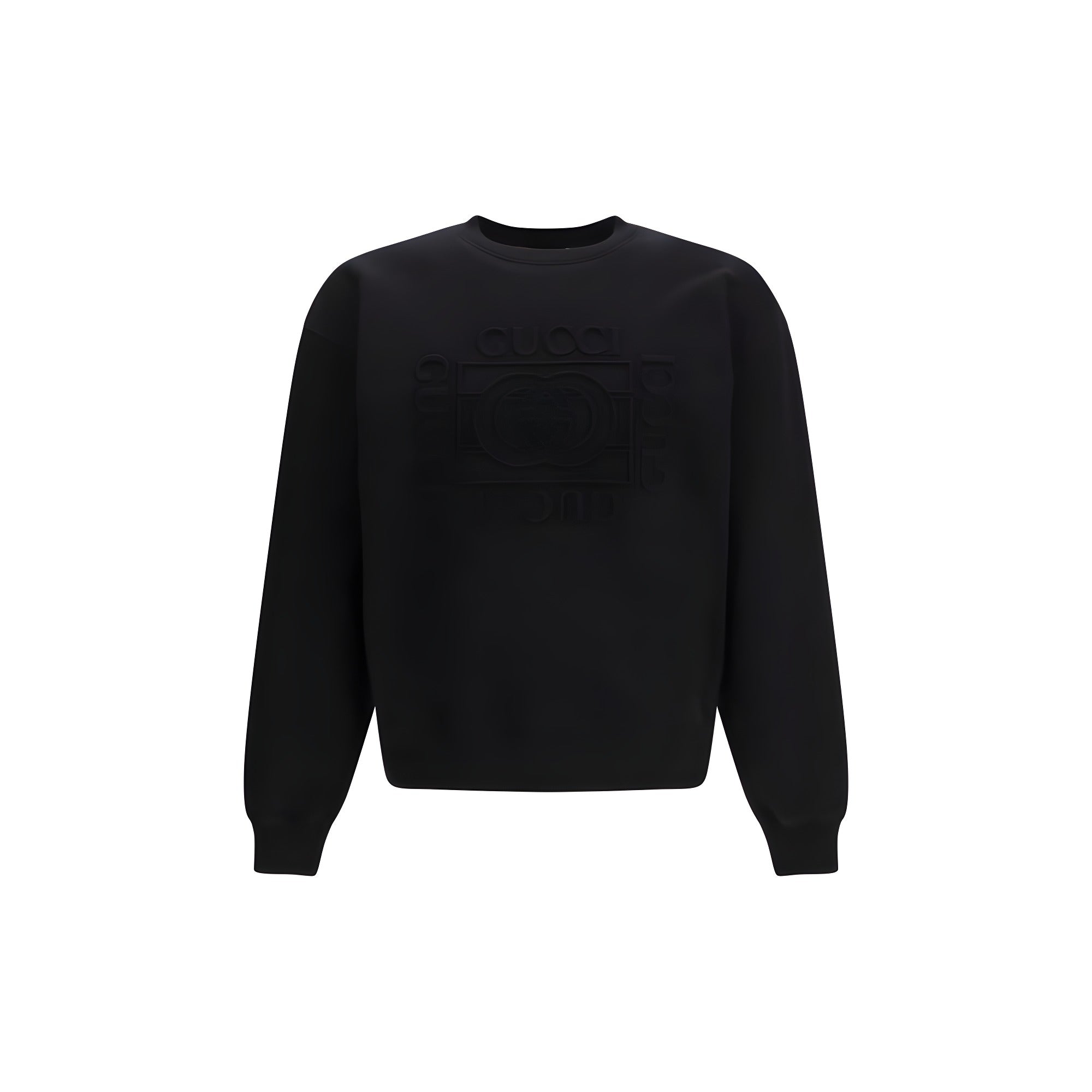 Gucci Black Cotton Sweatshirt