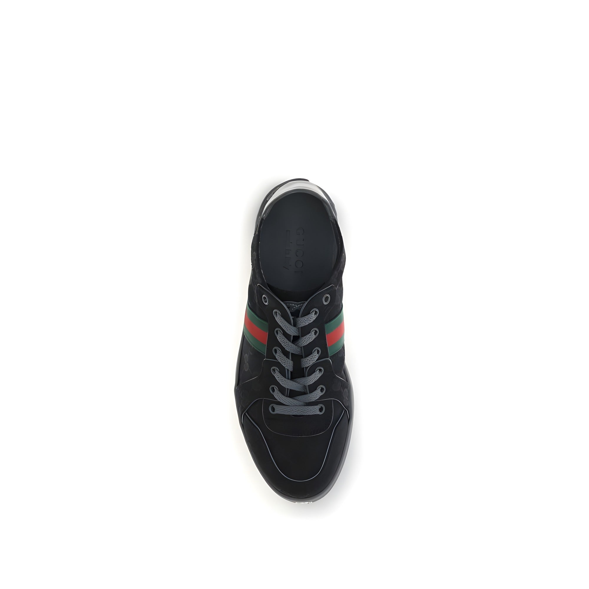 Gucci Black Fabric Athletic Sneakers