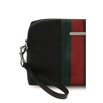 Gucci Black Fabric Shoulder Bag