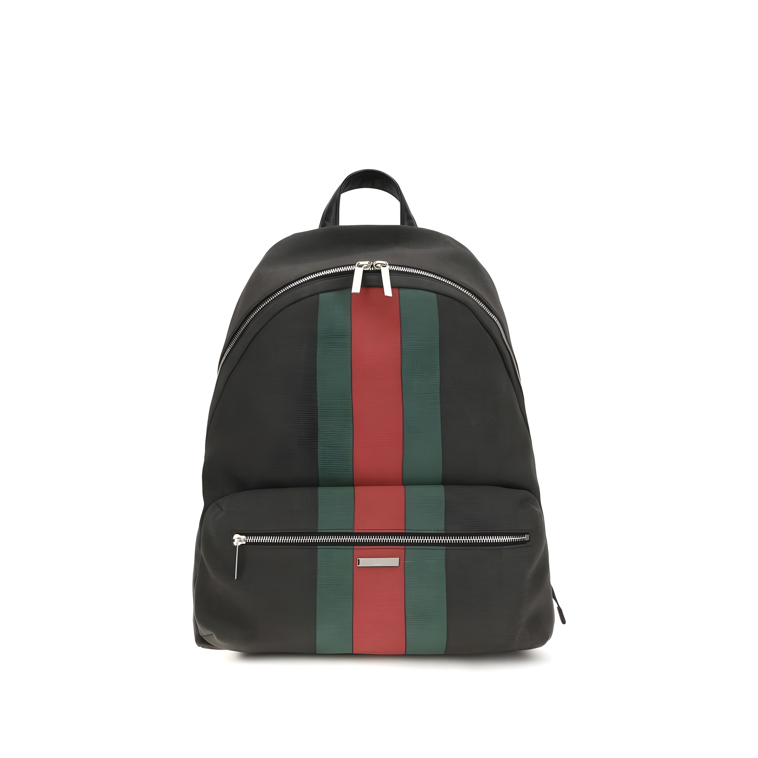 Geantă de umăr Gucci neagră din material textil