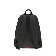 Geantă de umăr Gucci neagră din material textil