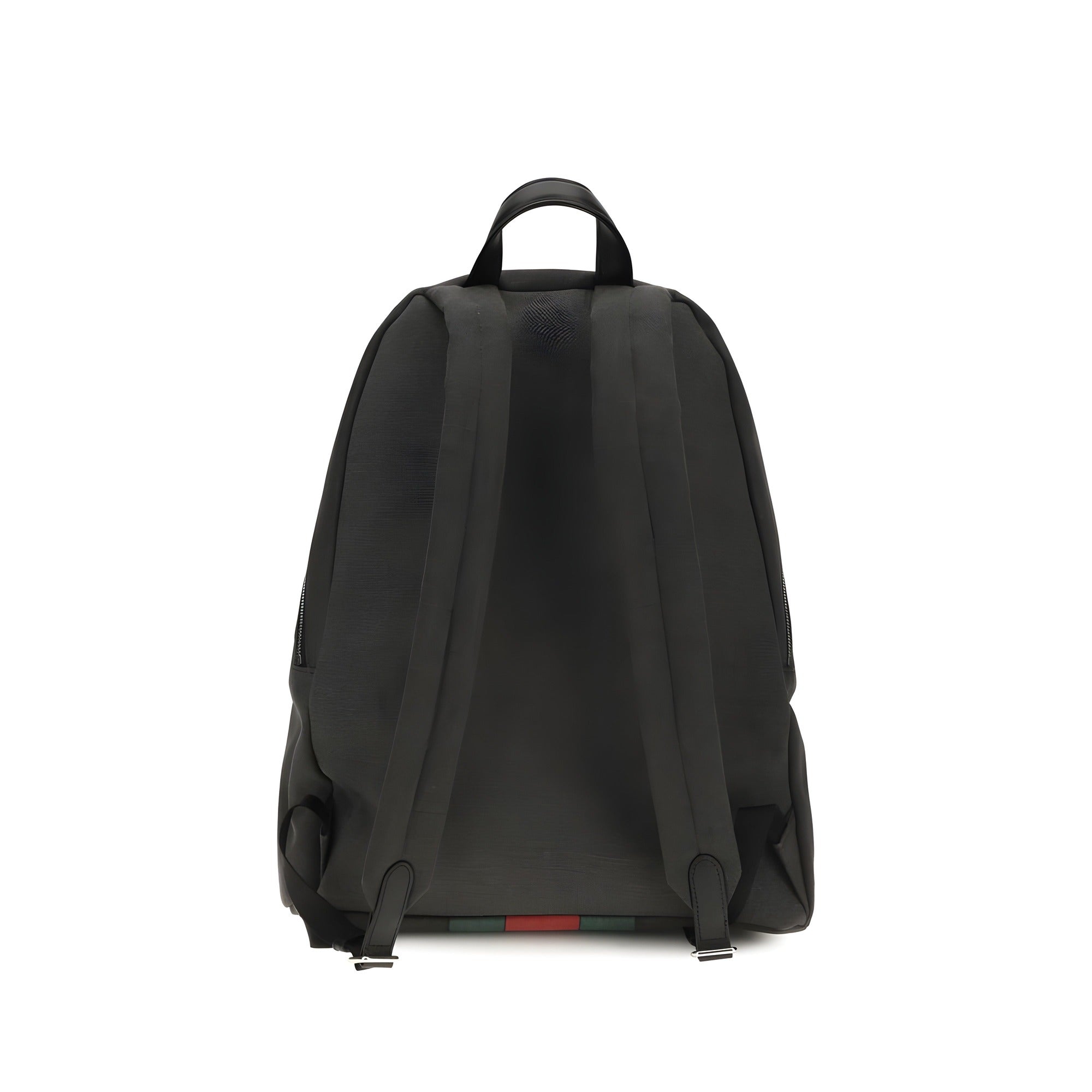 Geantă de umăr Gucci neagră din material textil