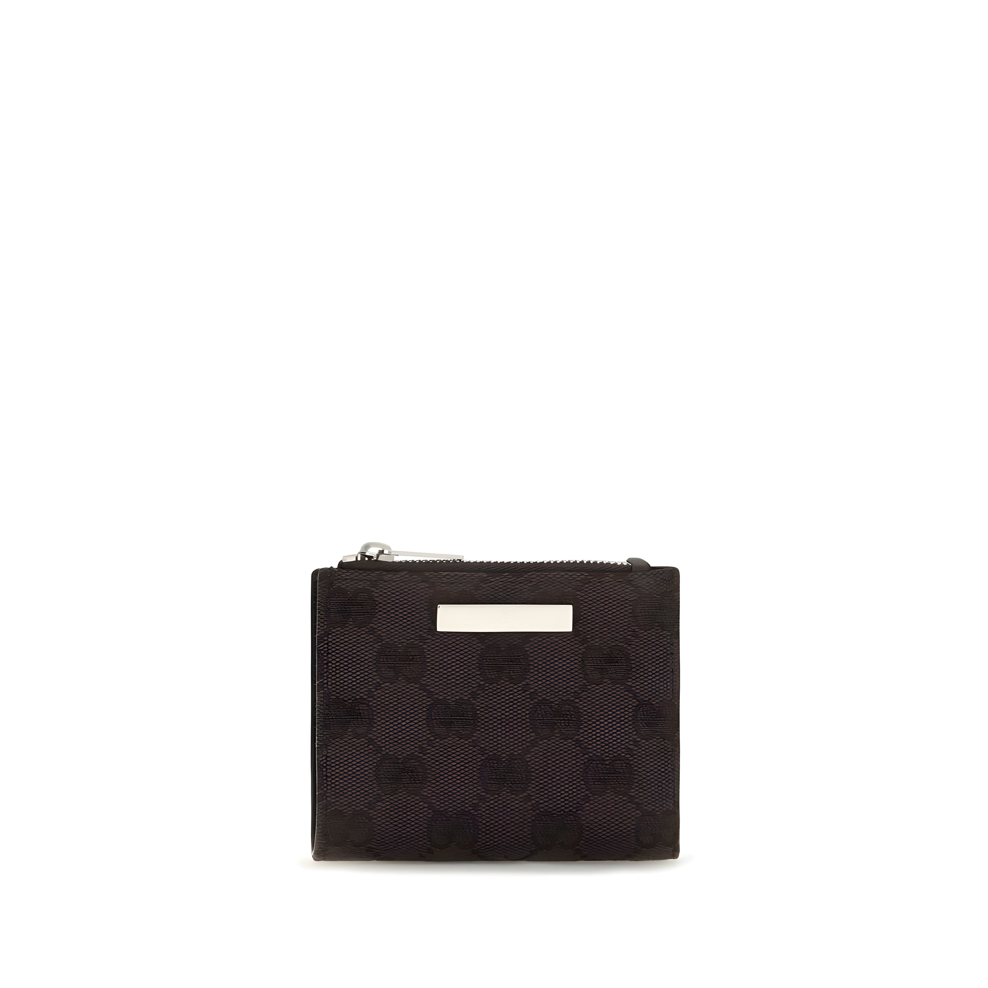 Portofel Gucci negru din material textil