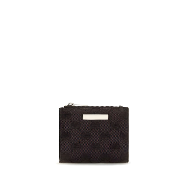 Portofel Gucci negru din material textil