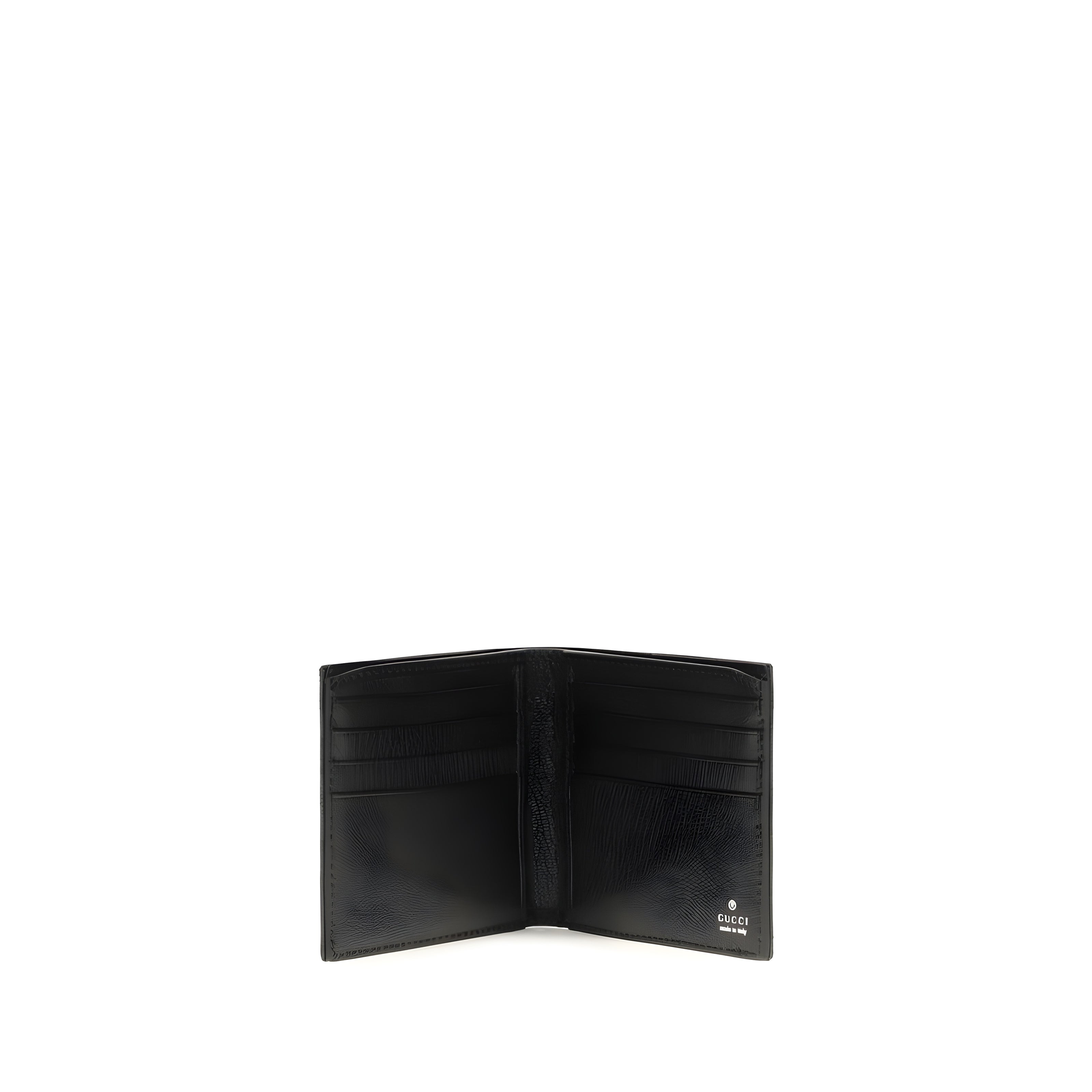 Gucci Black Fabric Wallet
