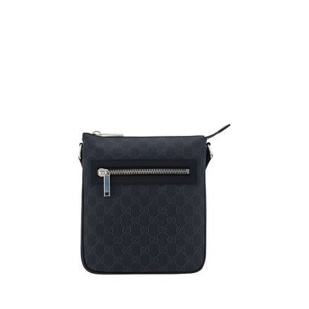 Geantă de umăr Gucci neagră GG Supreme