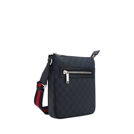 Geantă de umăr Gucci neagră GG Supreme