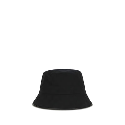 Gucci Pălărie Bucket Neagră din Poliester
