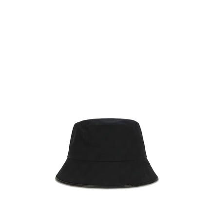Gucci Pălărie Bucket Neagră din Poliester