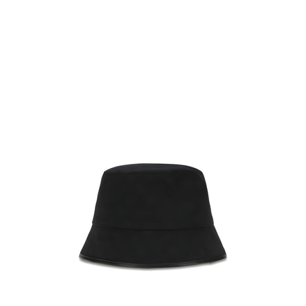 Gucci Pălărie Bucket Neagră din Poliester