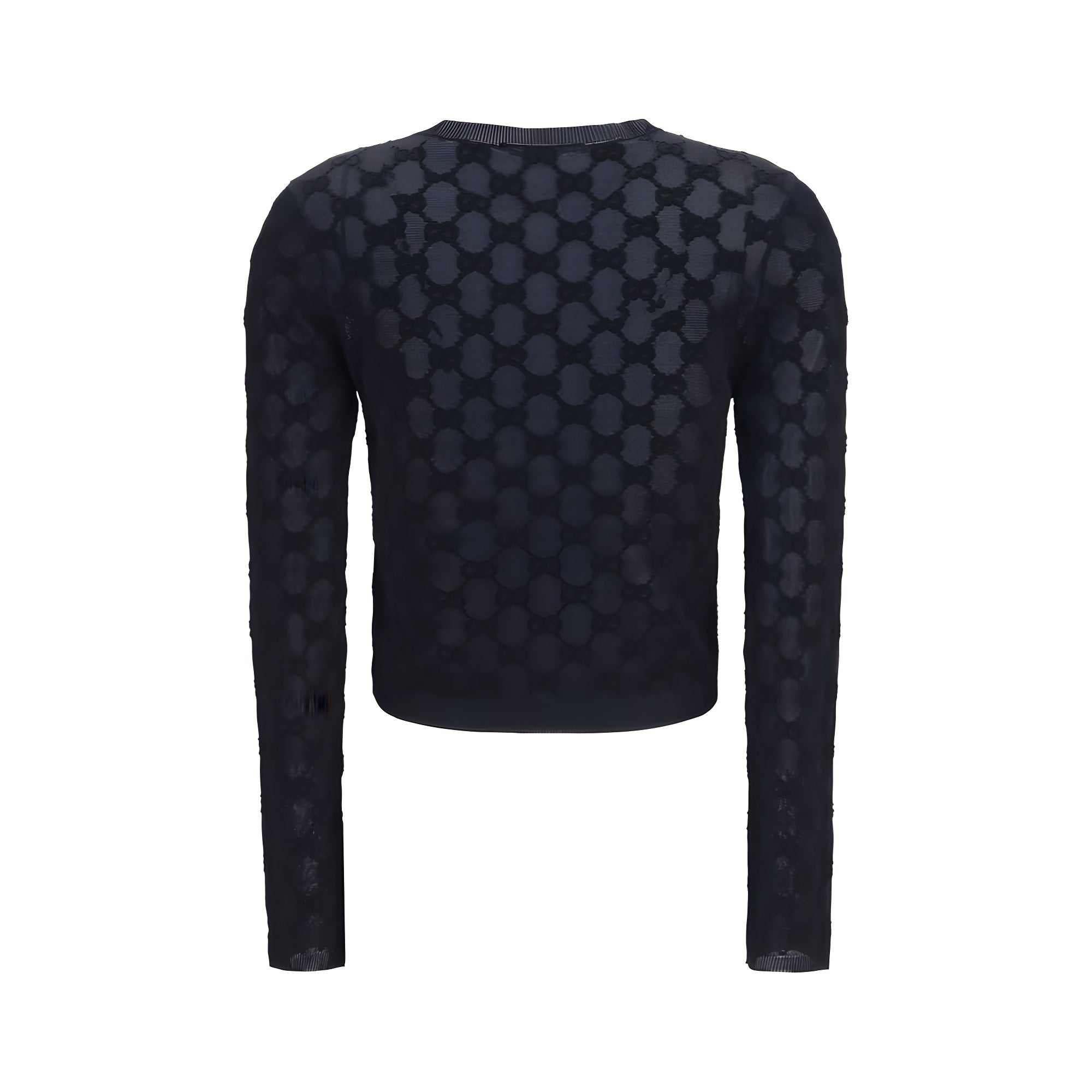 Cardigan Gucci negru din vâscoză