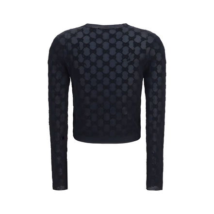 Cardigan Gucci negru din vâscoză