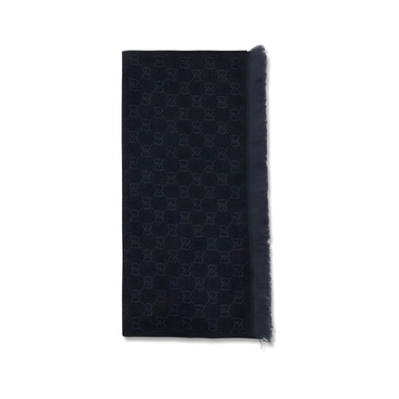 Eșarfă Gucci neagră din lână
