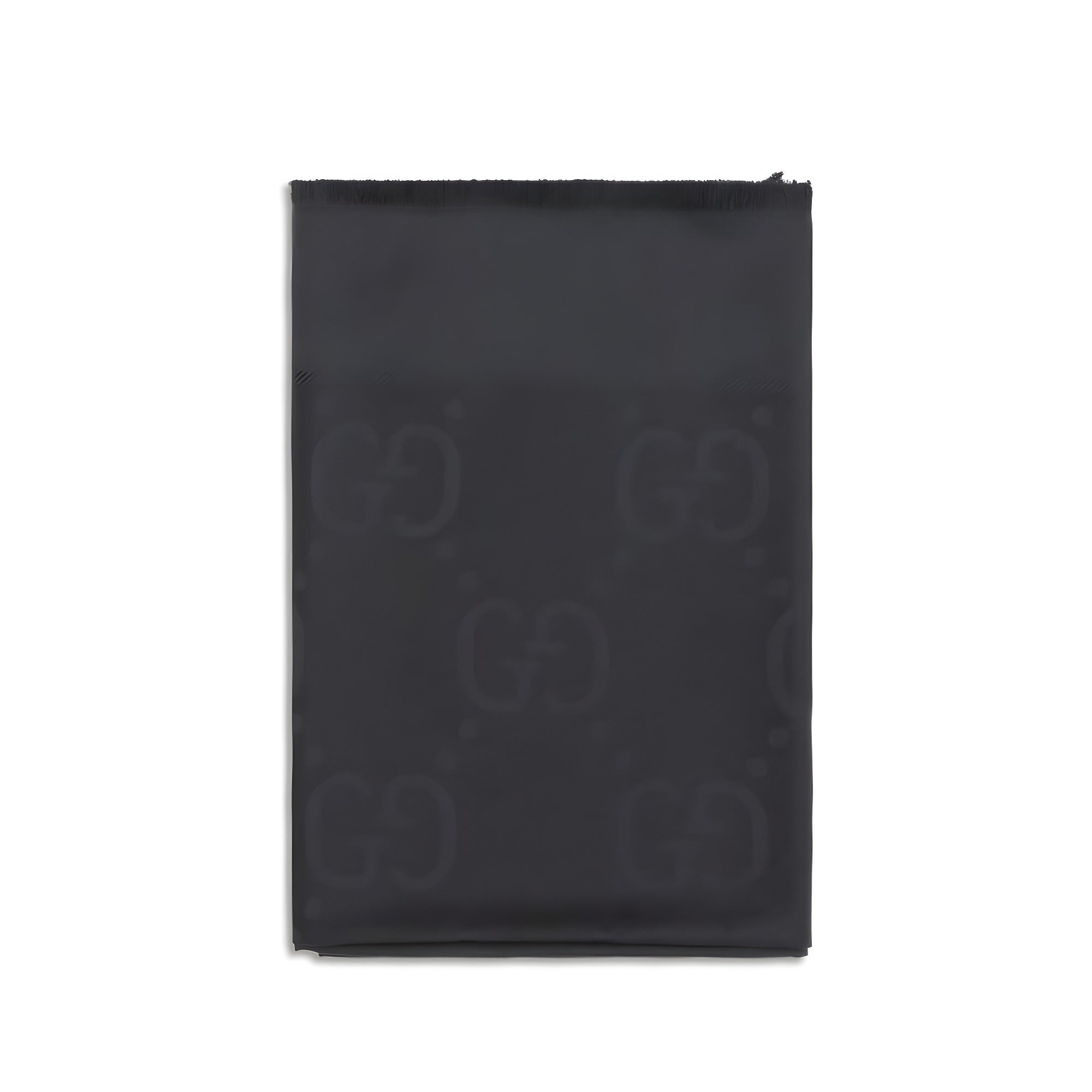 Gucci Black Wool Oves Aries Scarf