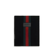 Gucci Fular Negru din Lână