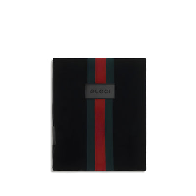 Gucci Fular Negru din Lână