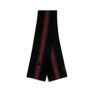 Gucci Fular Negru din Lână