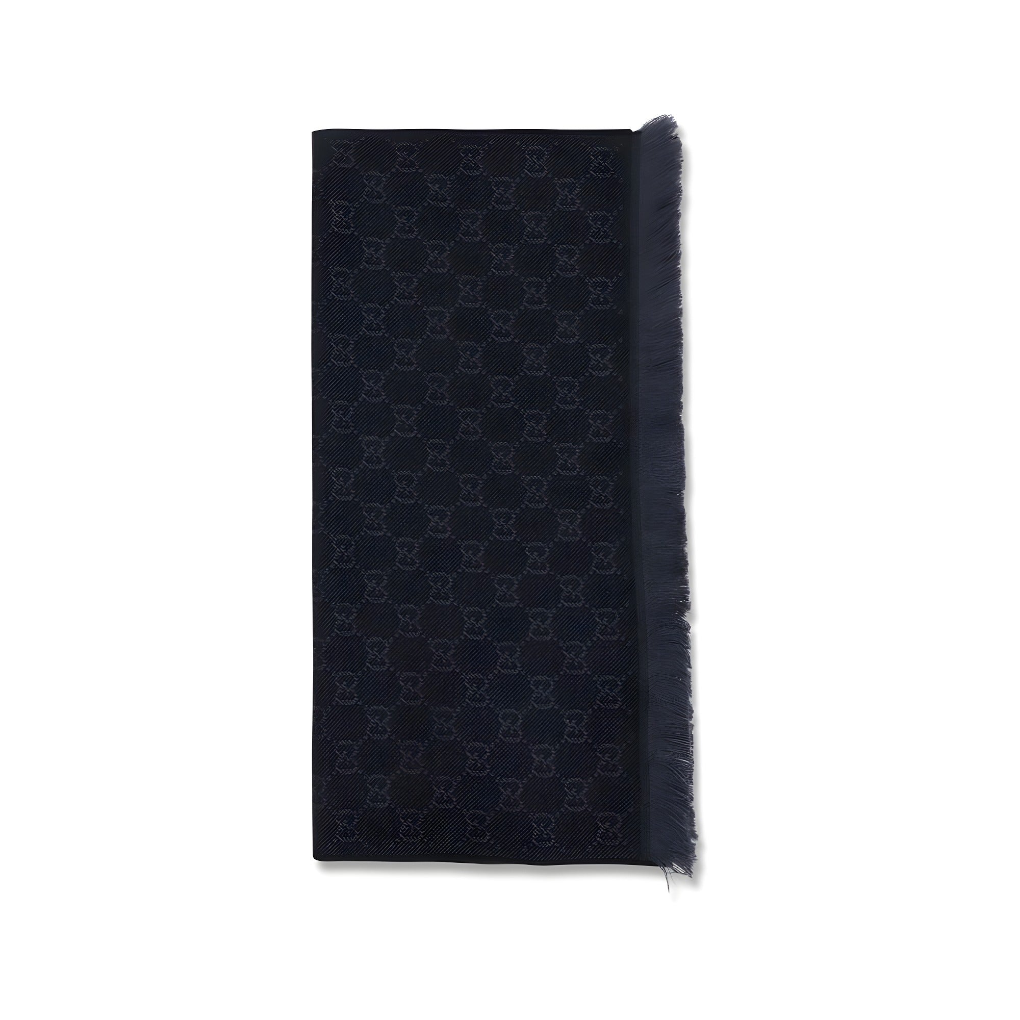 Gucci Black Wool Scarf