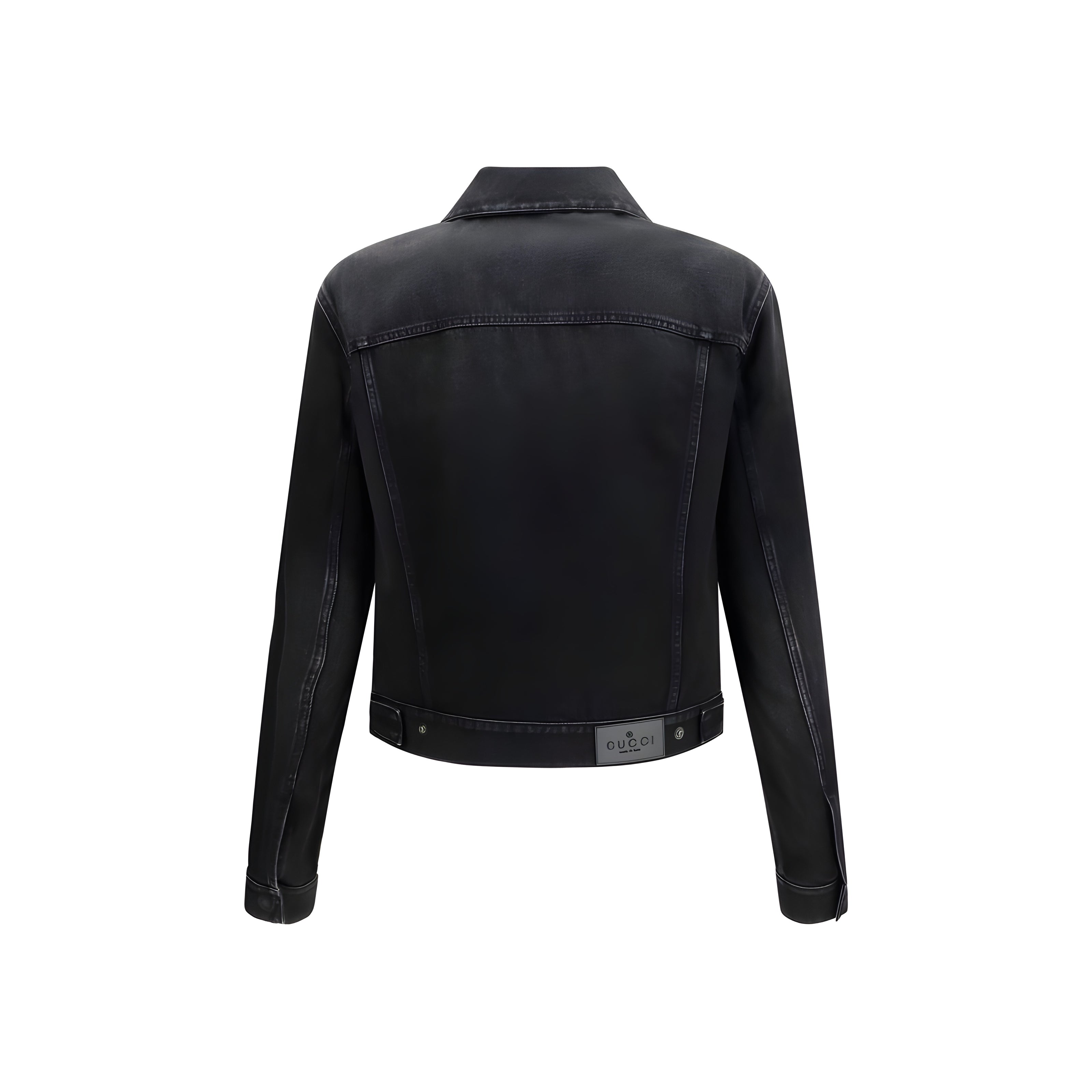 Gucci Blue Cotton Denim Jacket