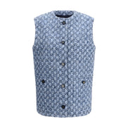 Vestă Gucci albastră din bumbac