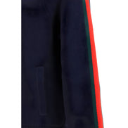 Gucci Blue Wool Full-Length Jacket