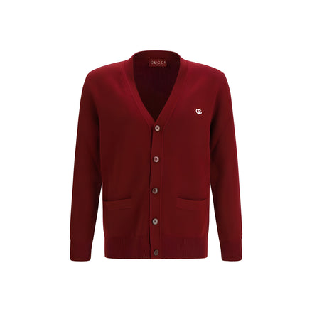 Cardigan Gucci bordo din lână