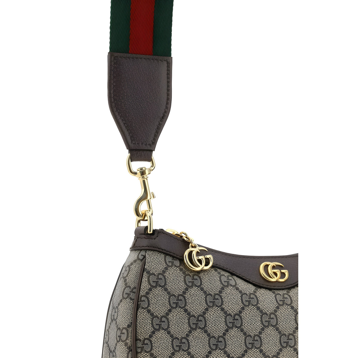 Gucci Geantă de Umăr Maro din Bumbac