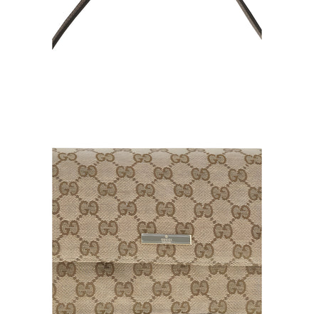Gucci Brown Fabric Handbag