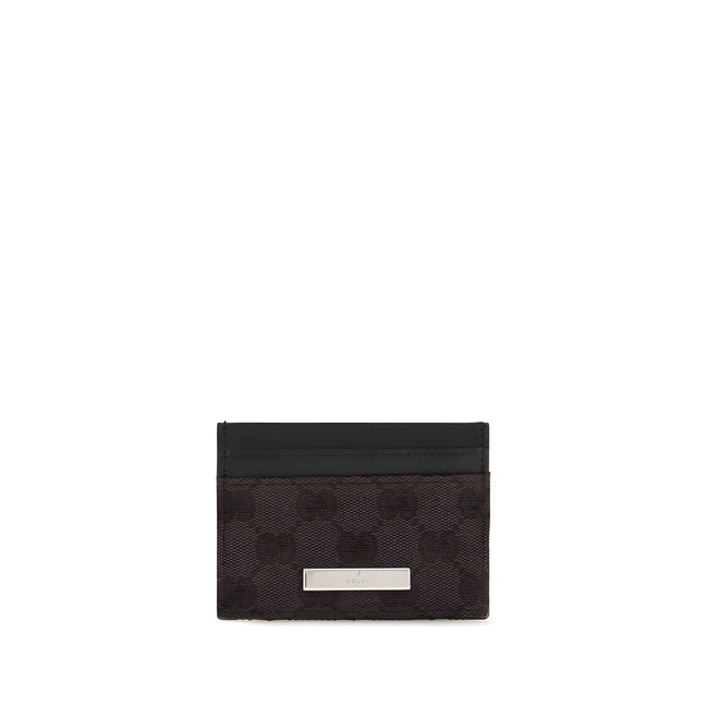 Portofel Gucci maro din material textil