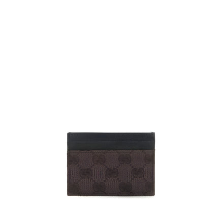 Portofel Gucci maro din material textil