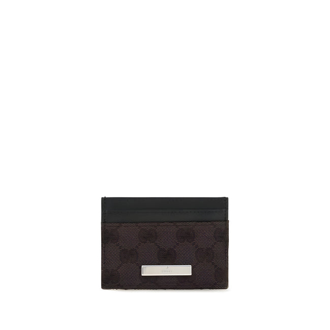 Portofel Gucci maro din material textil