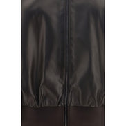 Gucci Brown Lamb Bomber