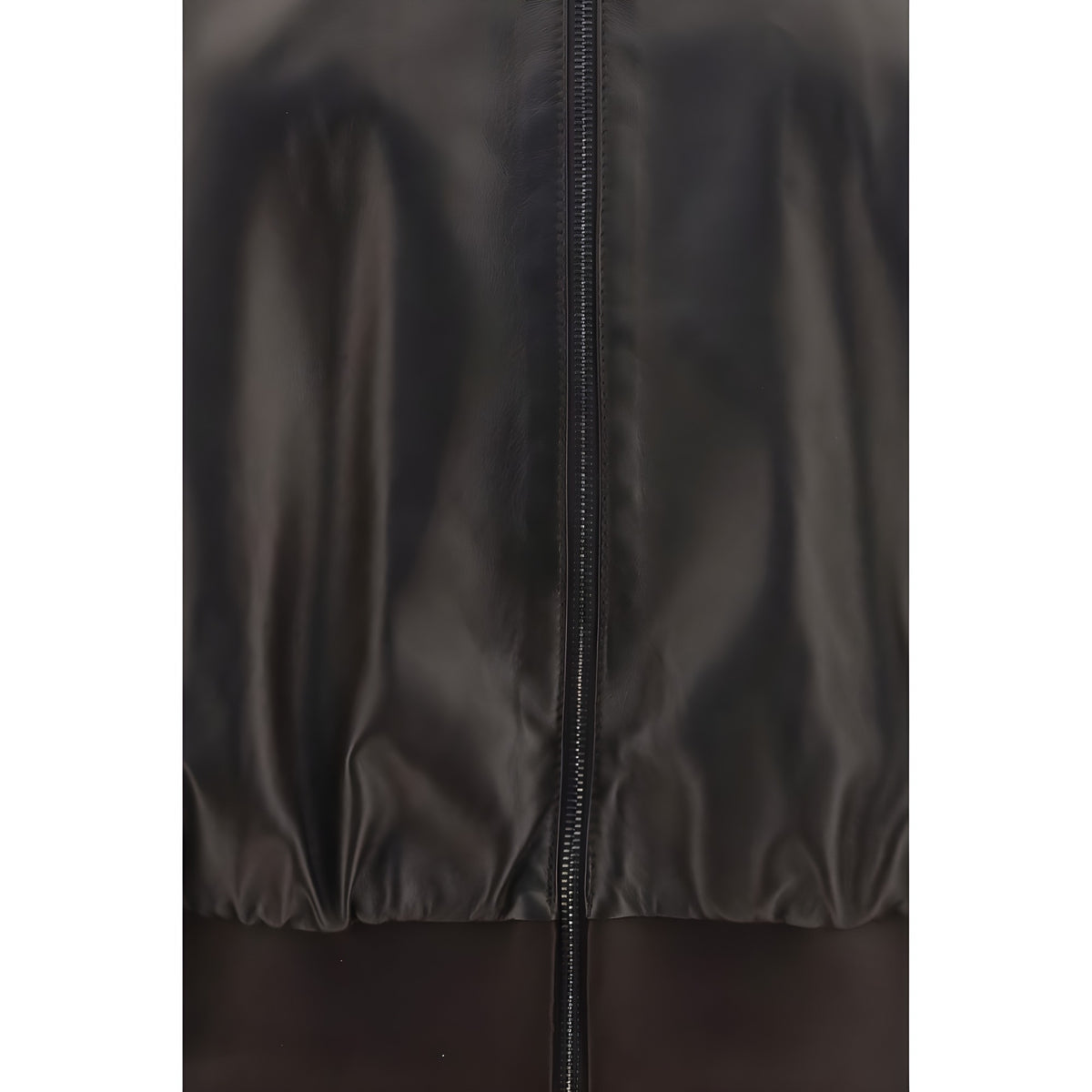 Gucci Brown Lamb Bomber