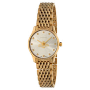 Gucci Gold Stainless Steel Dress Watch