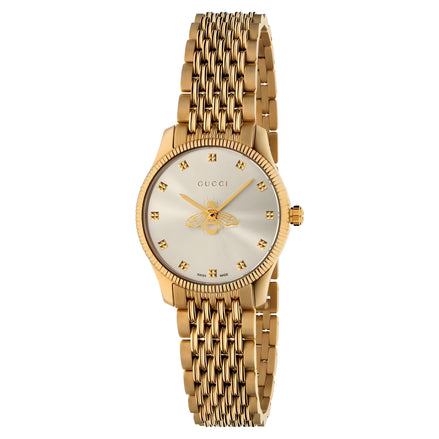 Gucci Gold Stainless Steel Dress Watch