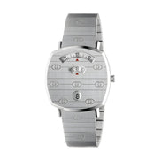 Gucci Gray Stainless Steel Dress Watch