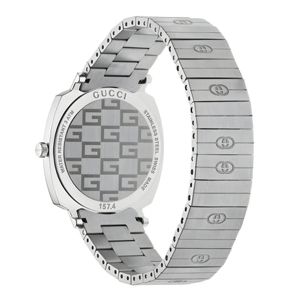 Gucci Gray Stainless Steel Dress Watch
