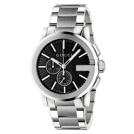 Gucci Gray Stainless Steel Dress Watch