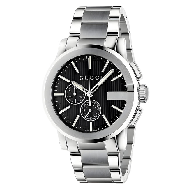 Gucci Gray Stainless Steel Dress Watch