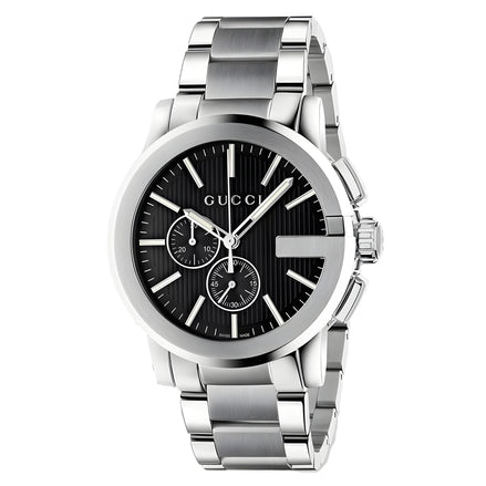 Gucci Gray Stainless Steel Dress Watch