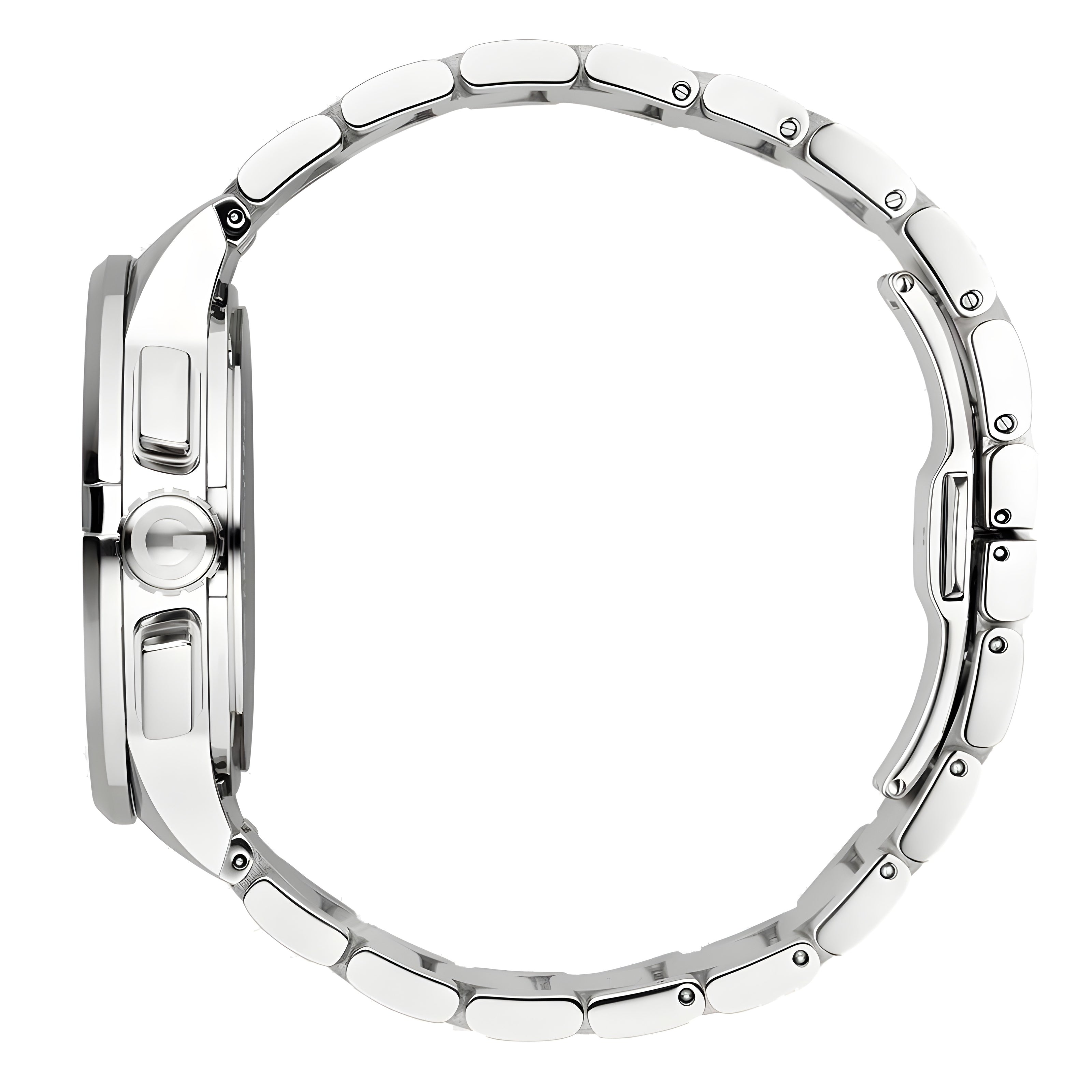 Gucci Gray Stainless Steel Dress Watch