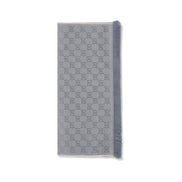 Gucci Gray Wool Scarf