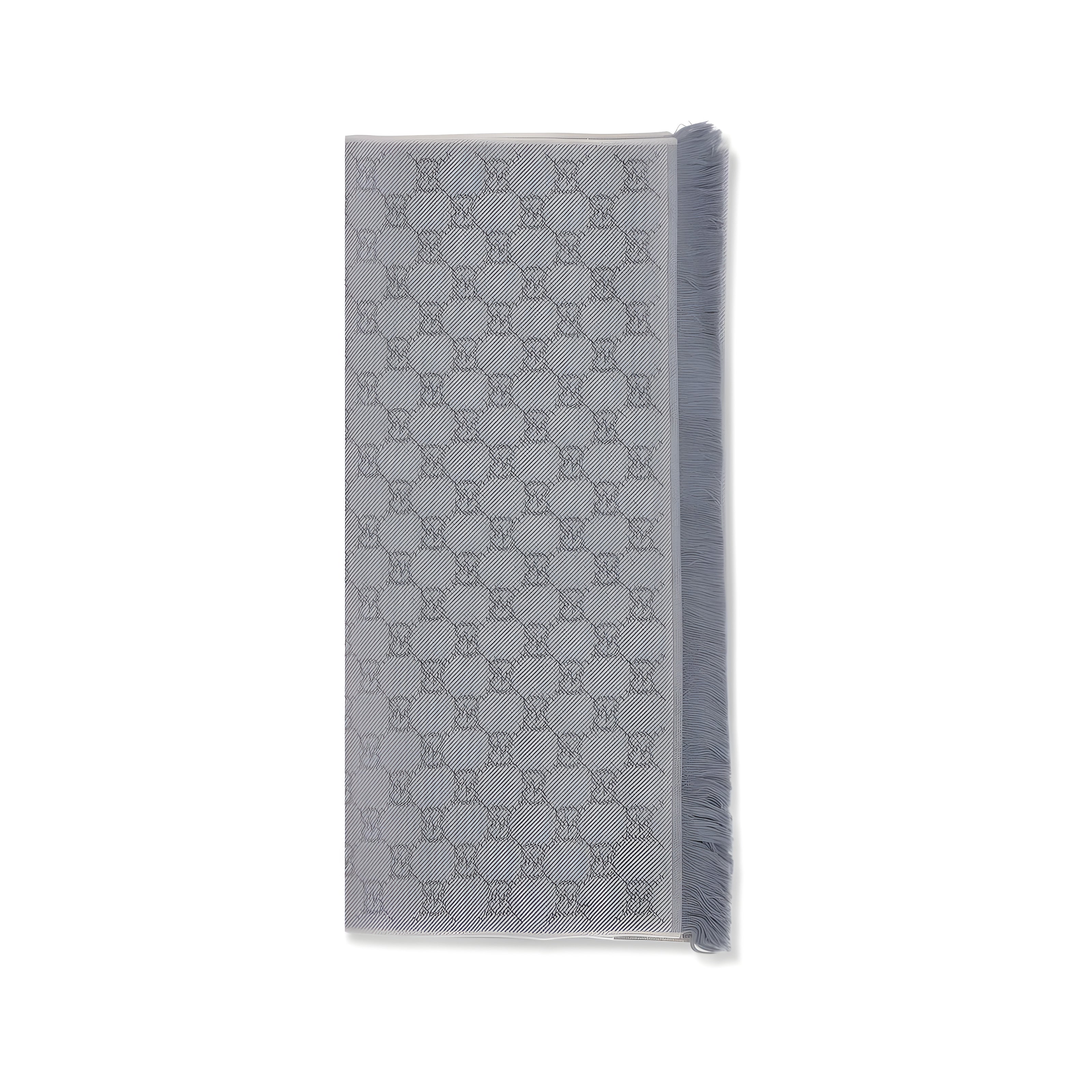 Gucci Gray Wool Scarf