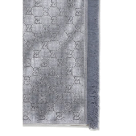 Gucci Gray Wool Scarf