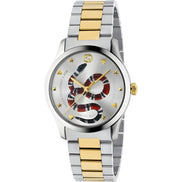 Gucci Silver Stainless Steel Dress Watch