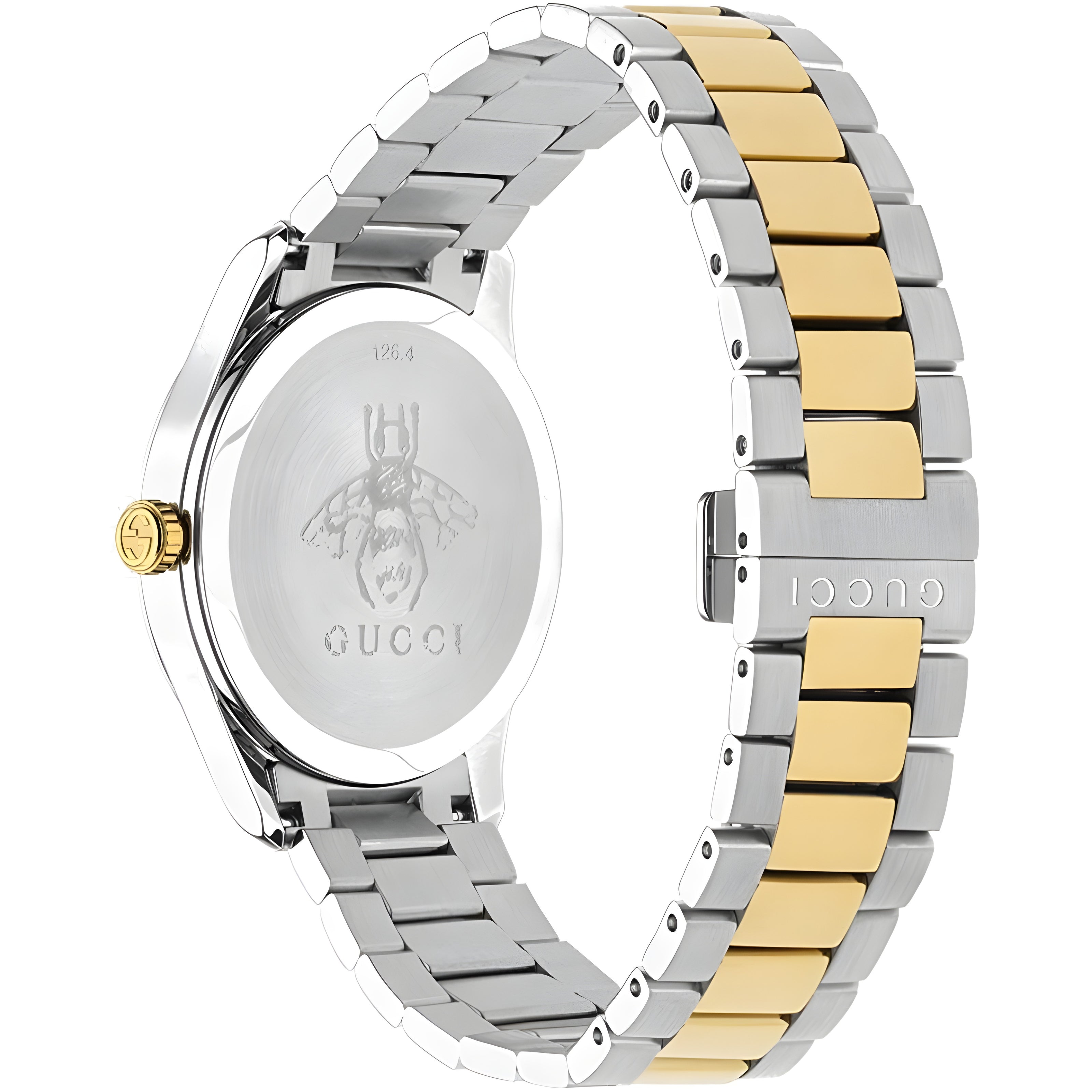 Gucci Silver Stainless Steel Dress Watch