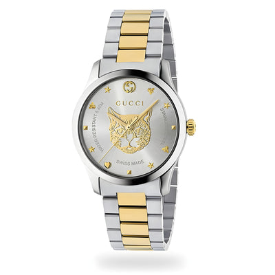 Gucci Silver Stainless Steel Dress Watch
