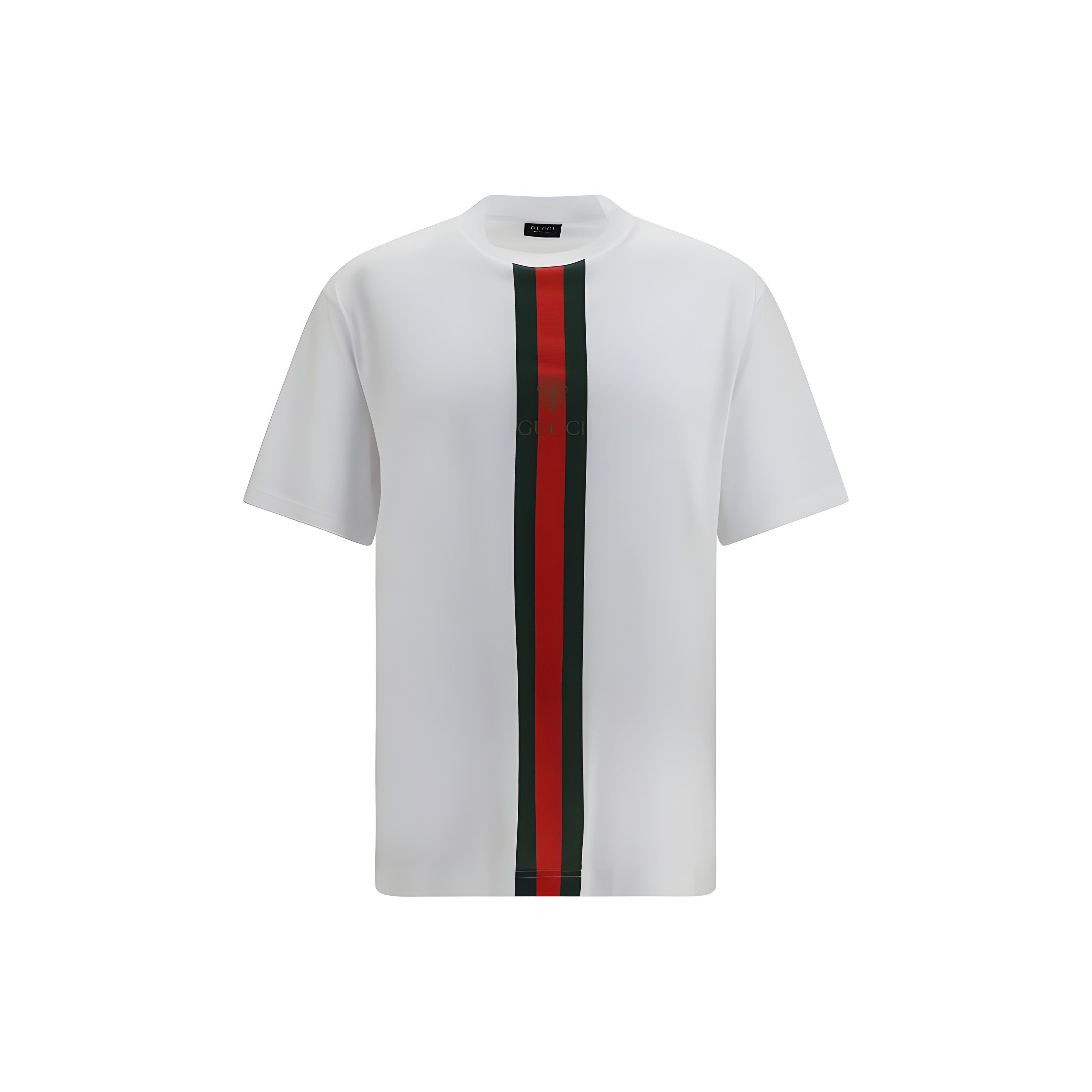 Gucci White Cotton T-Shirt